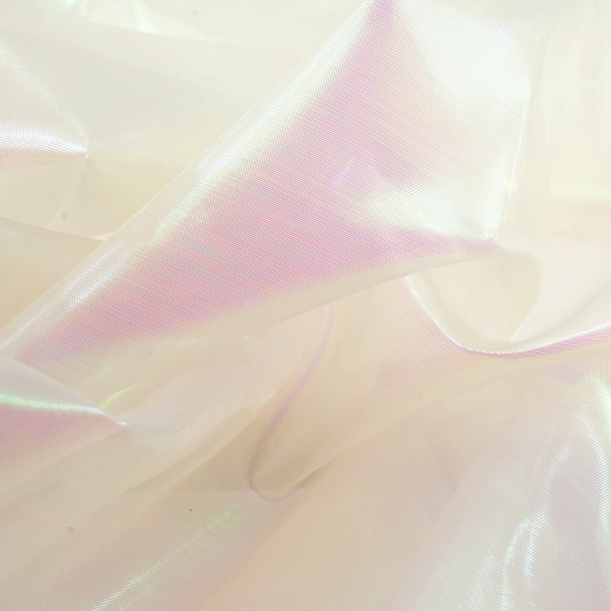 Iridescent Organza Fabric Pastel Colors