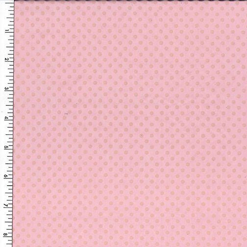 Foil Dot Printed Spandex Fabric