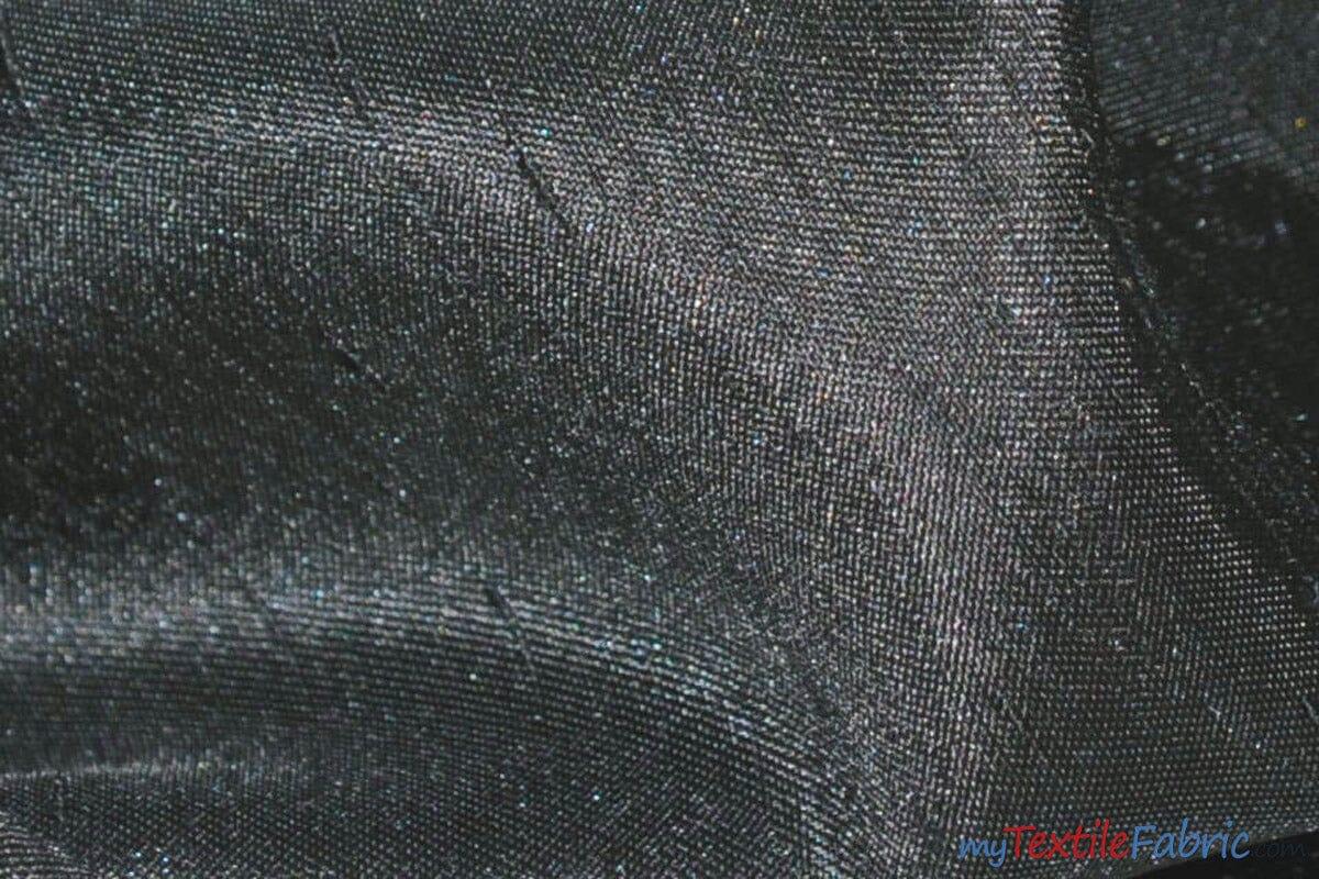 Shantung Satin Polyester Fabric - Reversible Satin Dupioni Silk, Multiple Colors, 58/60" Width (Yards, Bolts, Sample Swatches)