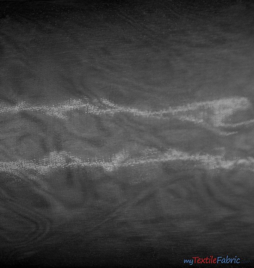 Mirror Organza Polyester Fabric - Sheer, Soft And Smooth, 58/60" Width (Continuous Yards & By Bolt)