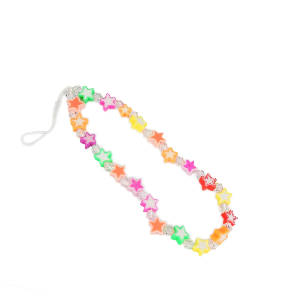 Phone Charm Stars and Beads - Pastel