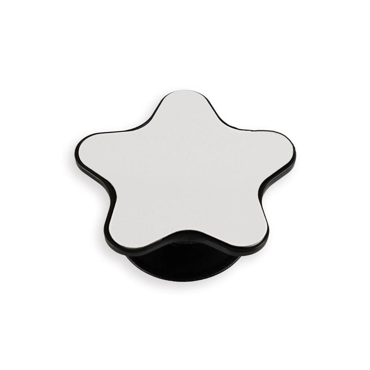 Phone Grip & Aluminum Insert - Black Star (5 Pieces)