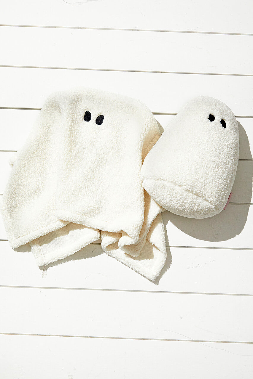 Ghost in a Blanket Pillow