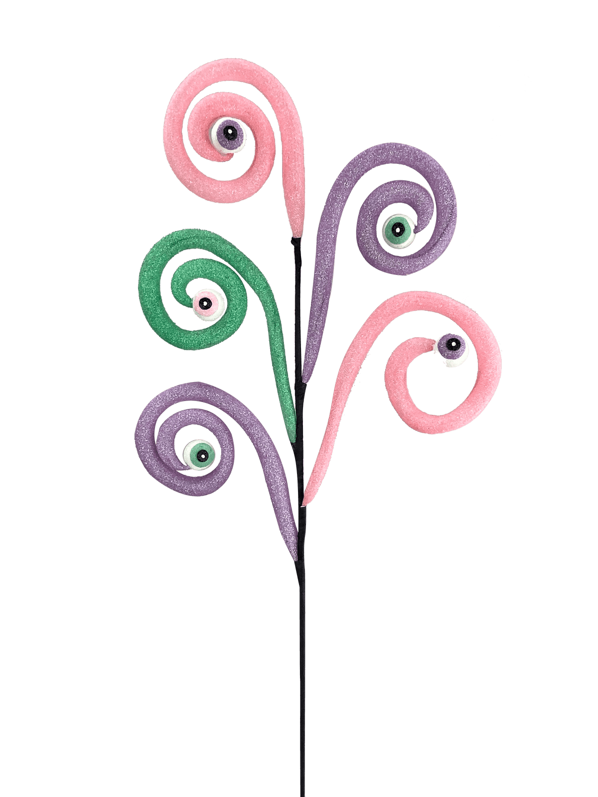 28” Eyeballs Spiral Curly Spray