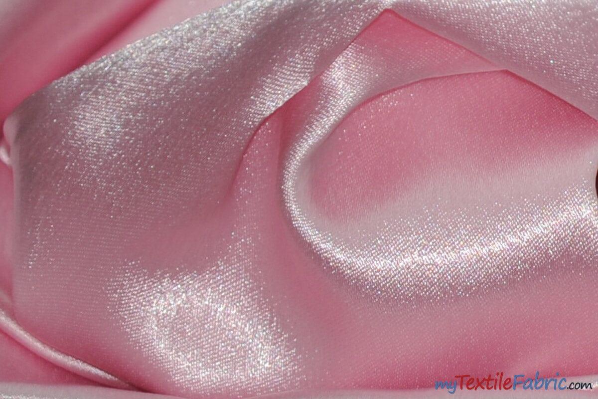 Superior Quality Crepe Back Satin Fabric - Multiple Colors, 58/60" Width (1 Yard)