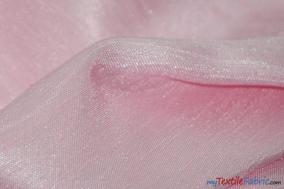 Shantung Satin Polyester Fabric - Reversible Satin Dupioni Silk, Multiple Colors, 58/60" Width (Yards, Bolts, Sample Swatches)