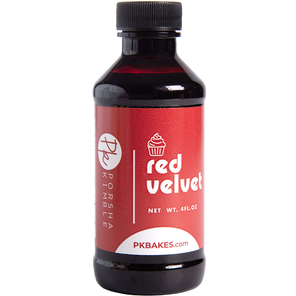 PK Bakes Porsha Kimble Velvet Red Elixir Flavor, 4 oz.