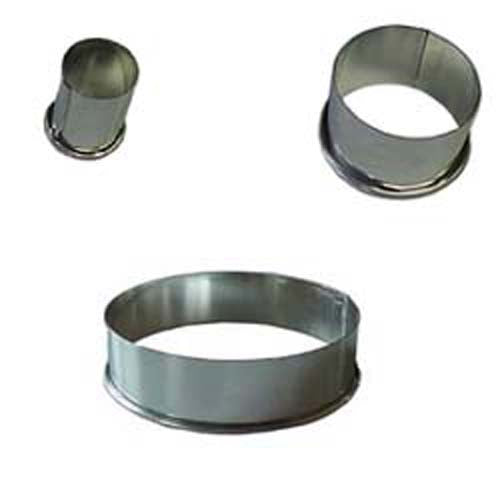 Dough Plain Round Cutter Heavy Duty Tinned Steel, 4-3/4"
