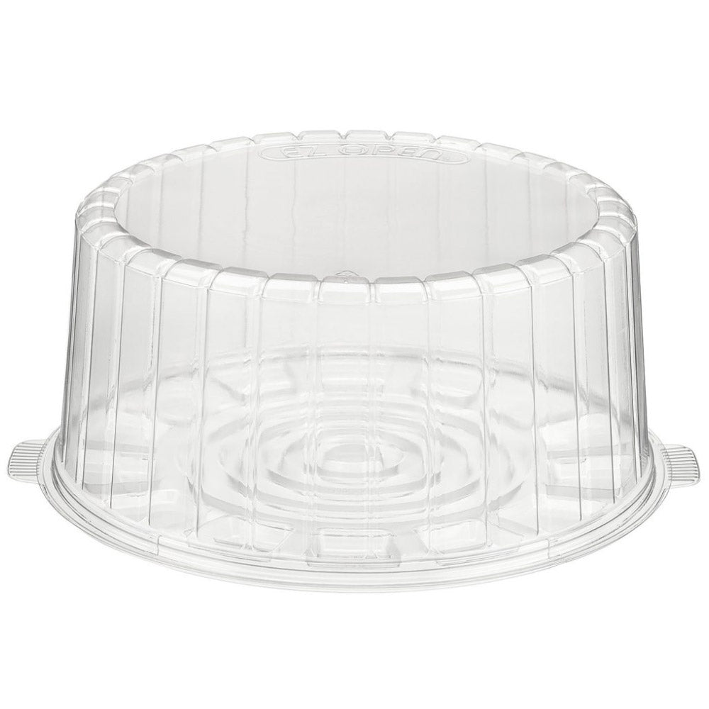 Plastic Container for 8" Cakes, Case of 100
