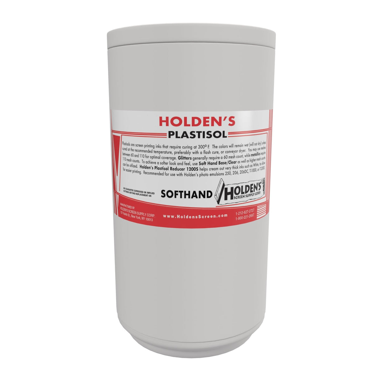 Plastisol Ink Soft Hand Base Plastisol Ink - Clear Base, Reduces Opacity, Soft Hand Finish (Quart)