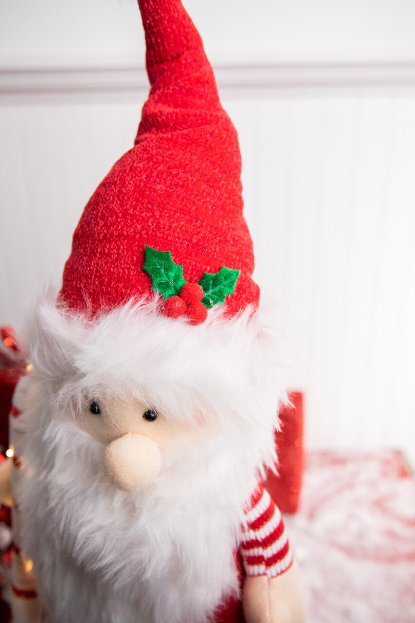 22” Plush Standing Santa