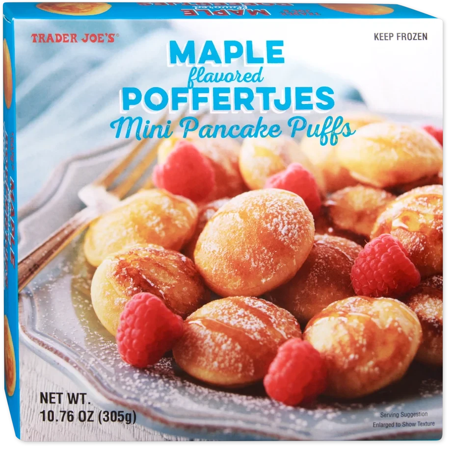 Maple Poffertjes Mini Dutch Pancakes Sweet Breakfast Snack 10.76 Oz