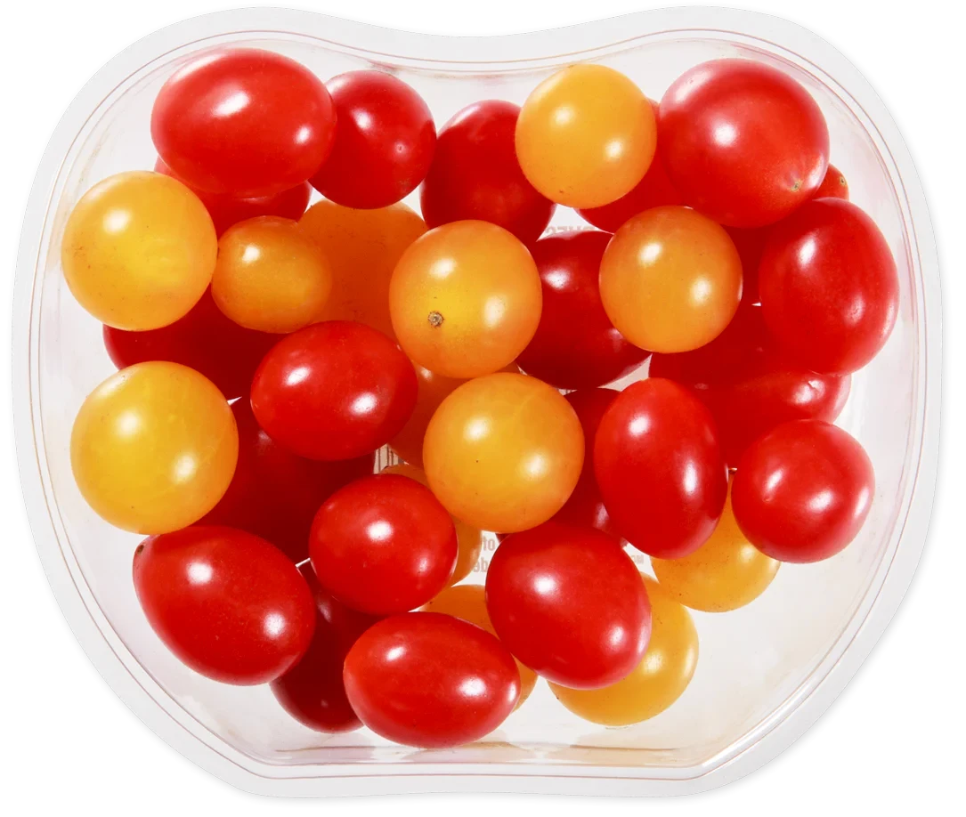 Teeny Tiny Tomatoes Fresh Mini Cherry Tomatoes Sweet for Snacking Salads and Recipes - 3.53 Oz