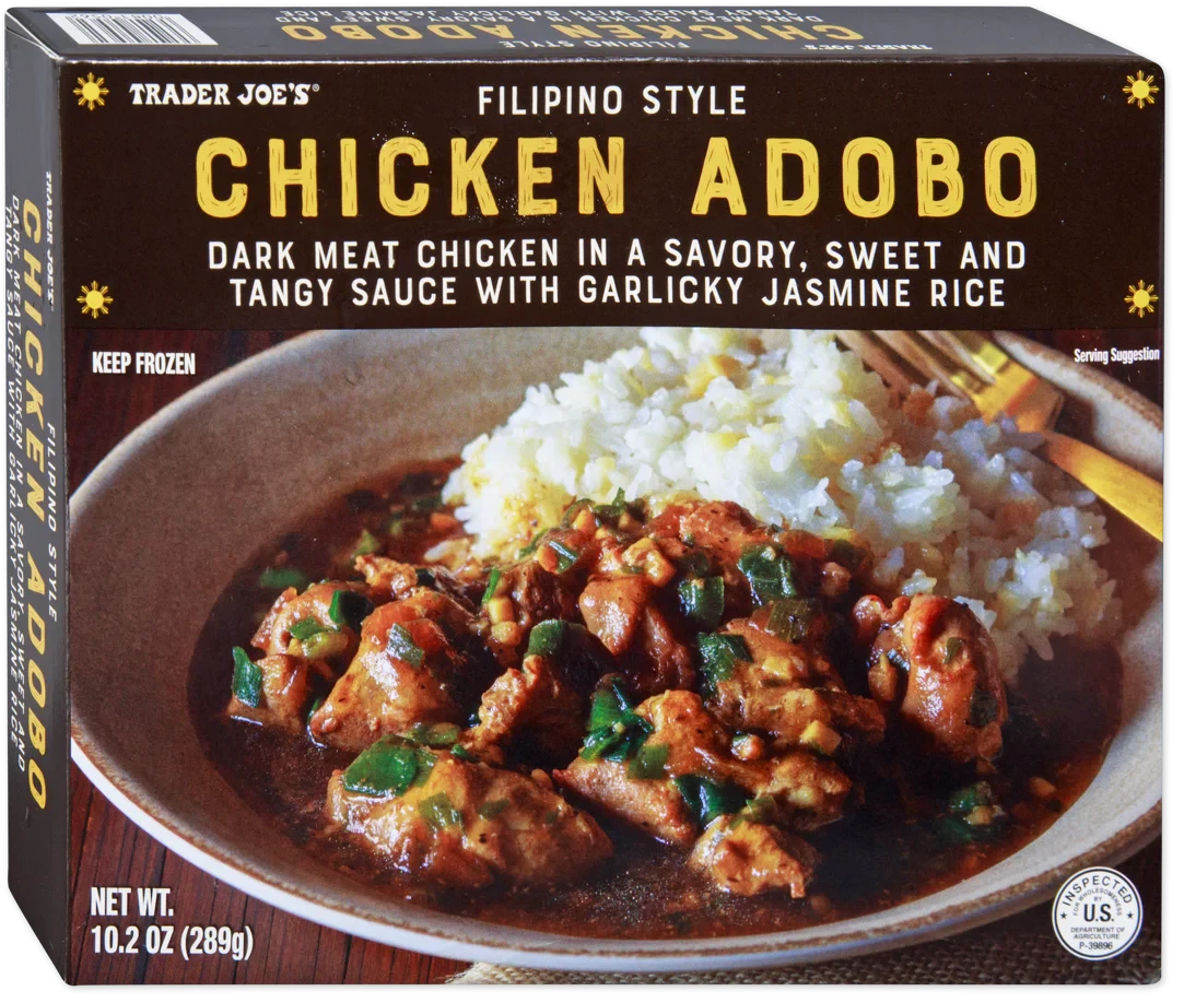 Chicken Adobo Rice Bowl Filipino Style Ready Meal 10.2 Oz