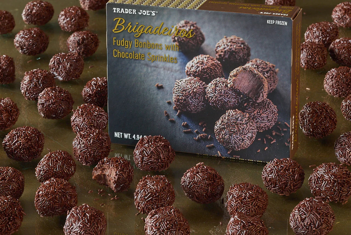 Chocolate Brigadeiros Brazilian Fudge Truffles Sweet Dessert 4.94 Oz