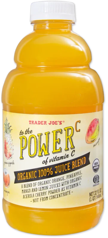 To the Power of C Organic Juice Blend – Vitamin C Citrus Drink 32 Fl Oz