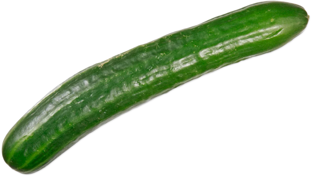 Organic English Cucumber Fresh Thin Skin Seedless Vegetable - 1 Each