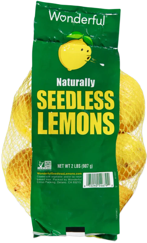 Seedless Lemons Vibrant, Citrus-Fresh, Perfect for Cooking & Drinks