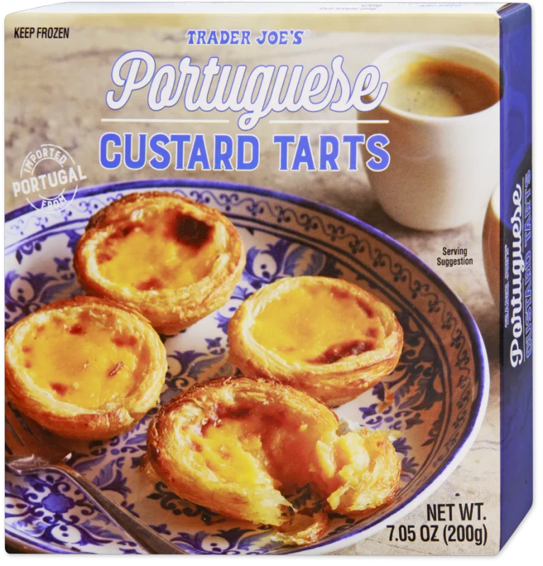 Portuguese Custard Tarts Creamy Egg Pastry Dessert 7.05 Oz