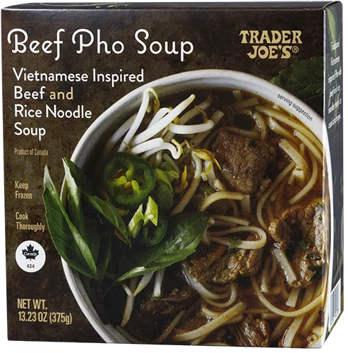 Beef Pho Vietnamese Rice Noodle Soup Ready Meal 13.23 Oz