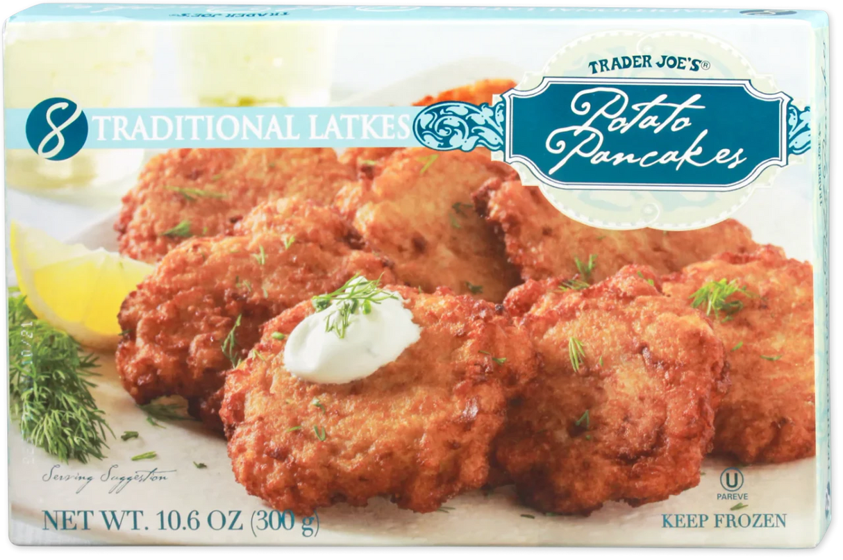 Potato Pancakes Crispy Latkes Ready to Heat Savory Snack 10.6 Oz