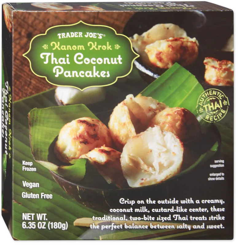 Thai Coconut Pancakes Kanom Krok Sweet Rice Dessert Snack 6.35 Oz