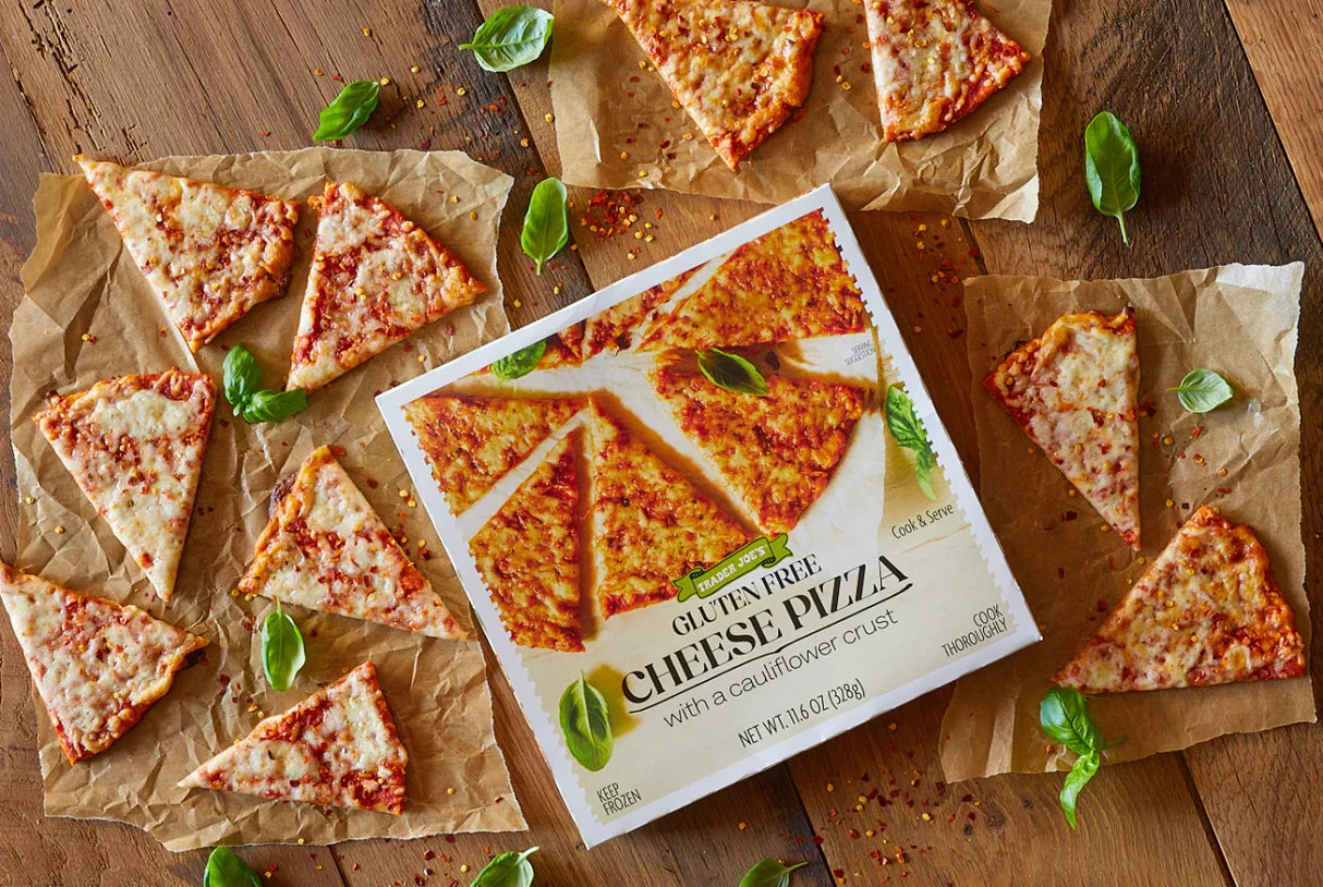 Gluten Free Cheese Pizza Cauliflower Crust Frozen Ready to Bake 11.6 Oz