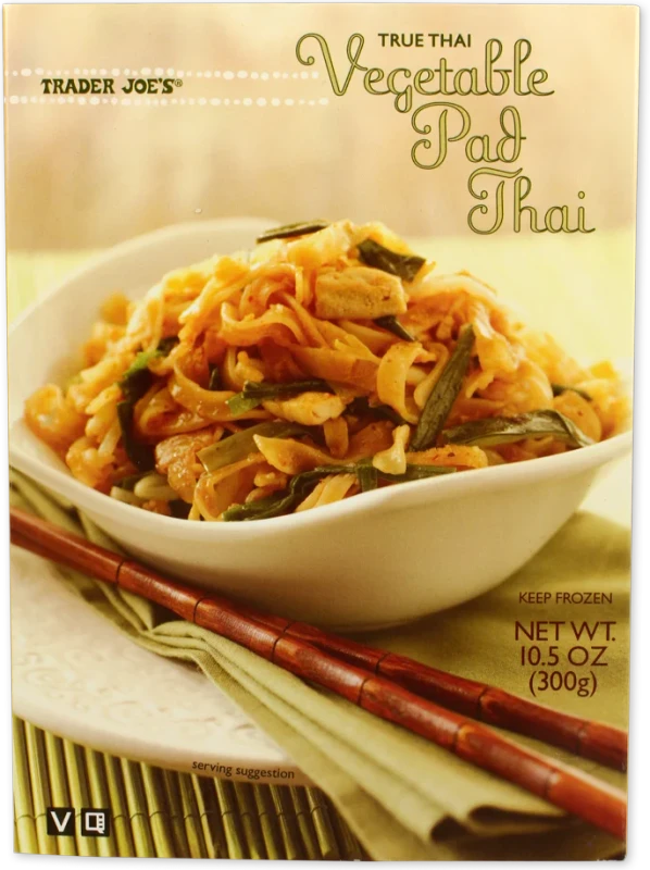 Vegetable Pad Thai Vegan Rice Noodles Stir Fry Meal 10.5 Oz