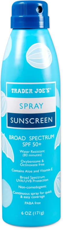 Nourish Spray Sunscreen SPF 50+ Broad Spectrum UVA UVB Protection 6oz