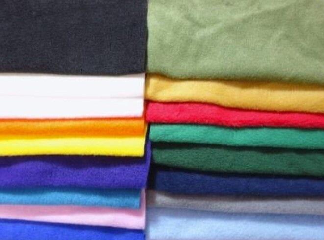 Polar Fleece Polyester Fabric - Anti Pill, Solid, 58/60" Width (1 Yard)