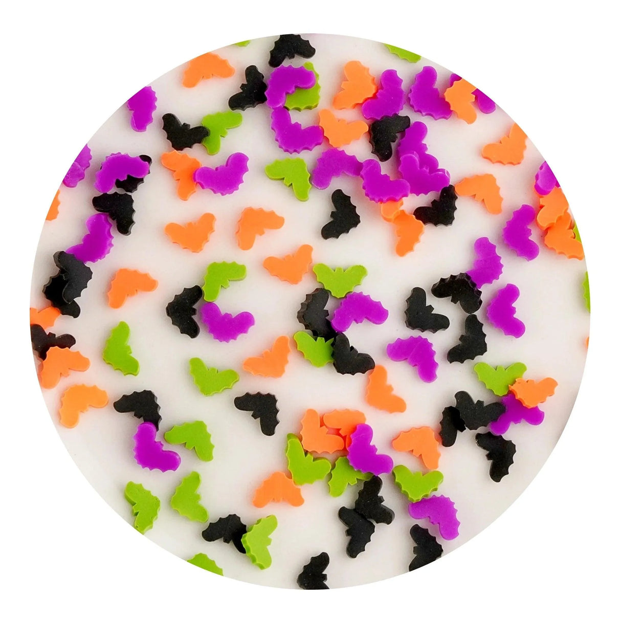 Poly Clay Slices - Halloween Bats (2 oz Bag)