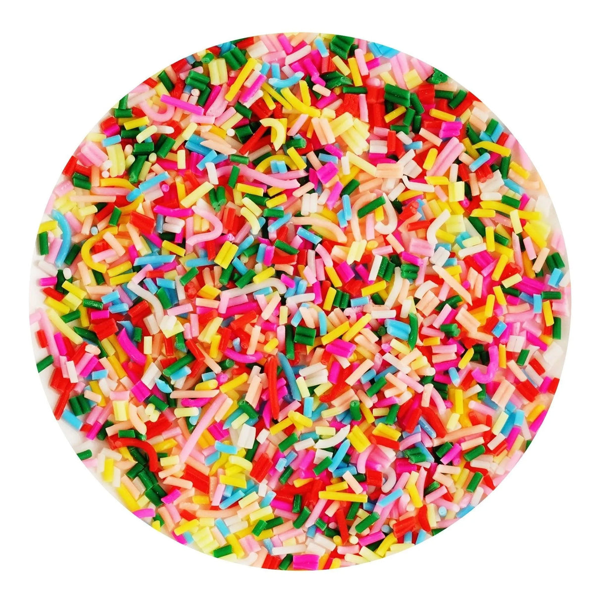 Poly Clay Slices - Pastel Spring Sprinkles (2 oz Bag)