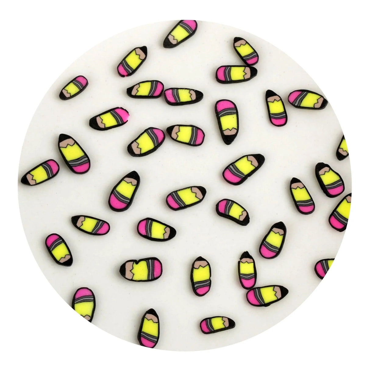 Poly Clay Slices - School Pencil (2 oz Bag)