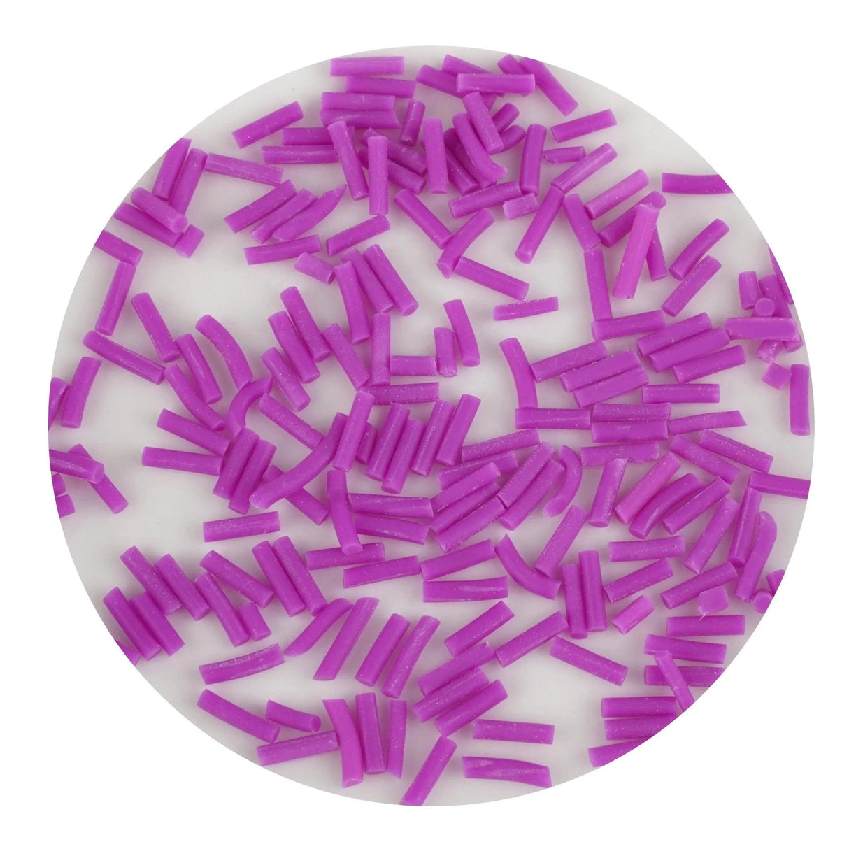 Poly Clay Sprinkles - Bright Purple (2 oz Bag)