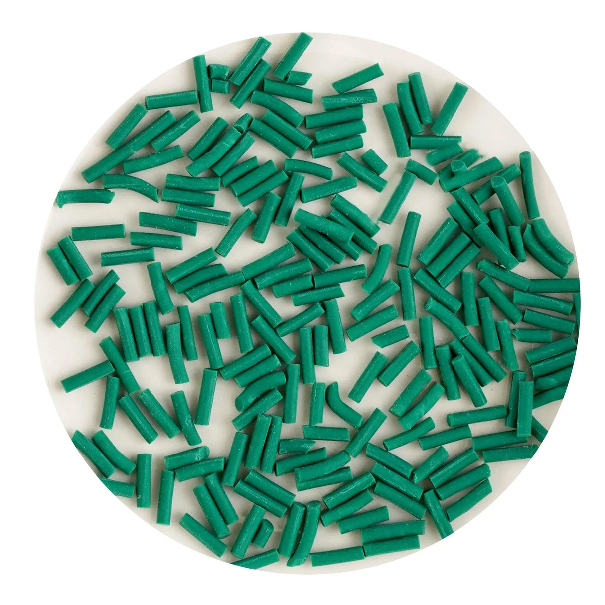 Poly Clay Sprinkles - Dark Green (2 oz Bag)