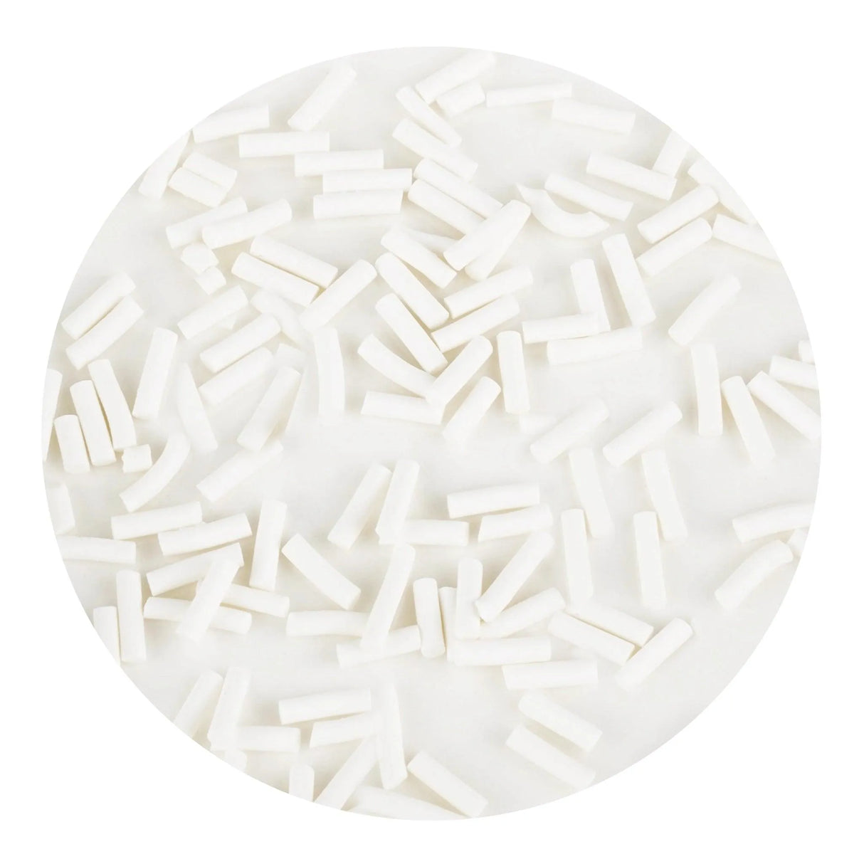 Poly Clay Sprinkles - White (2 oz Bag)