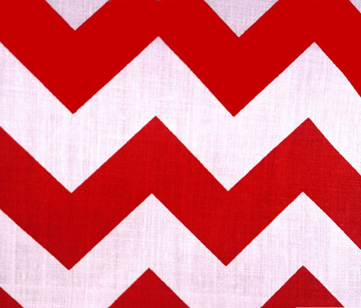 Poly Cotton Chevron Print Fabric - Black On White Chevron Zig Zag, 58-60" Width, 1" Repeat (1 Yard)