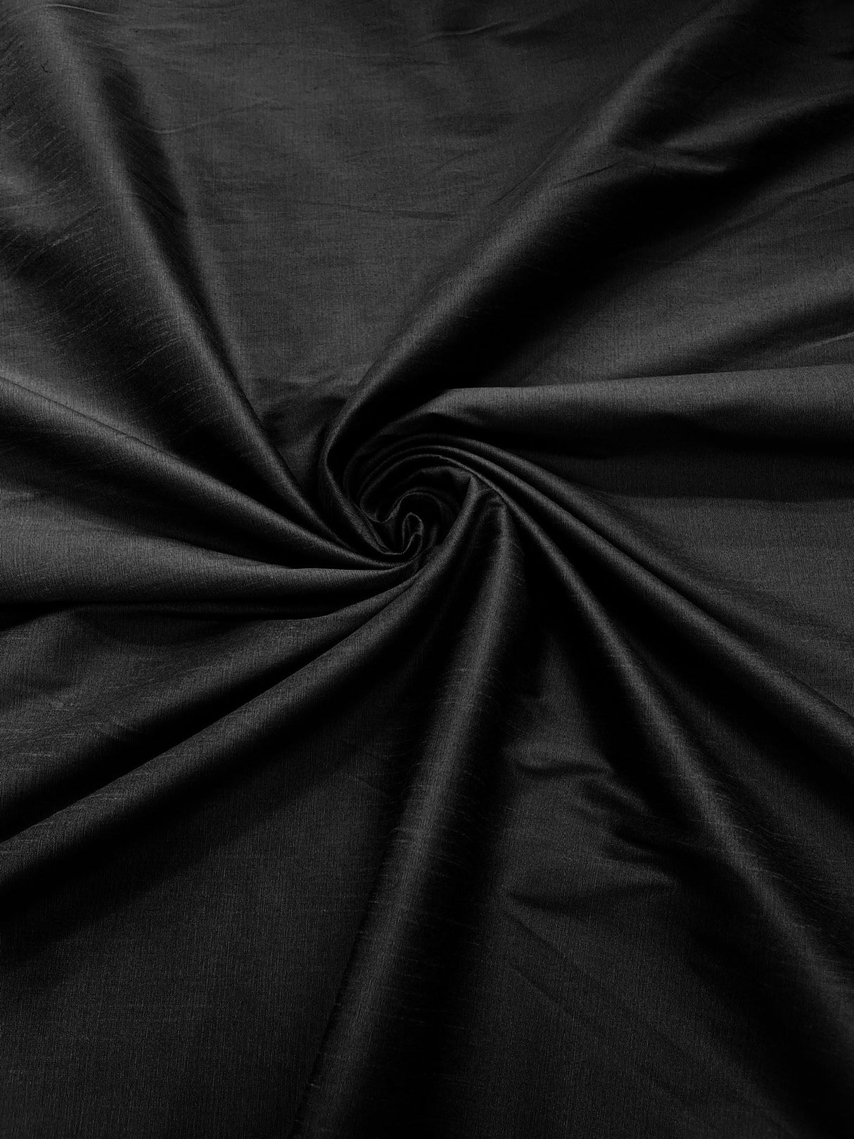 Polyester Dupioni Faux Polyester Fabric - Solid, 55" Width (1 Yard)