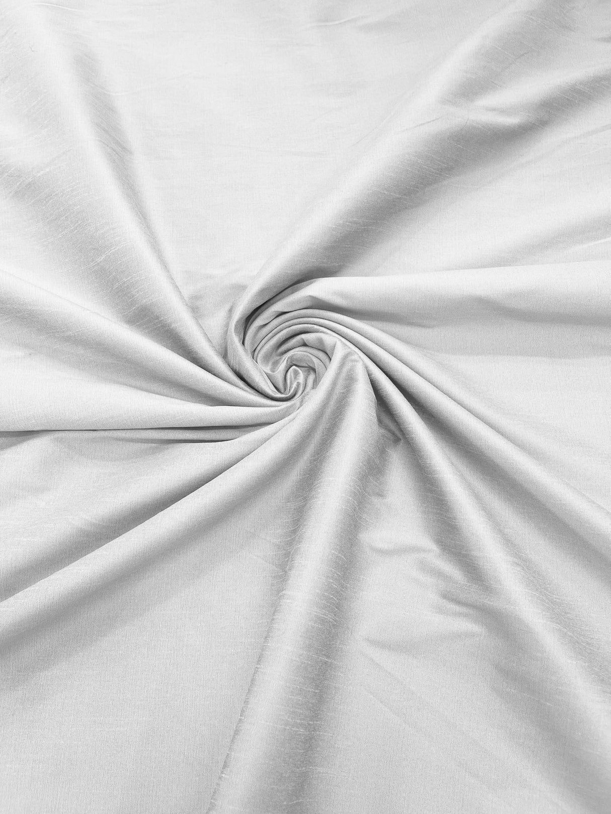 Polyester Dupioni Faux Polyester Fabric - Solid, 55" Width (1 Yard)