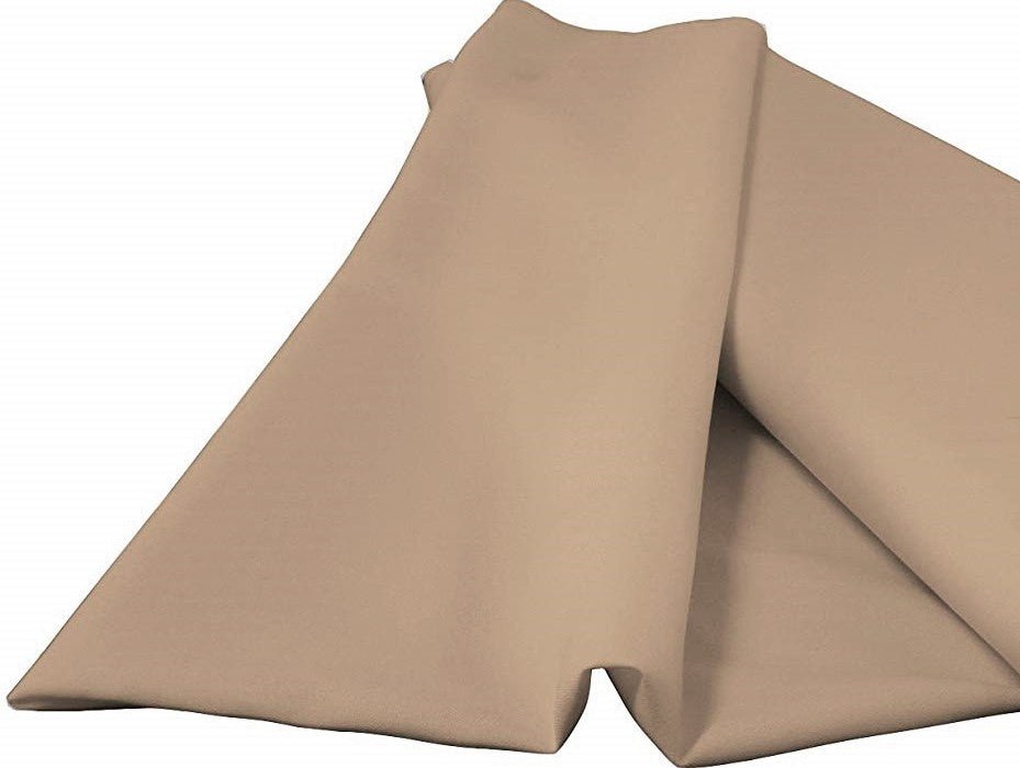 Polyester Poplin Fabric - Solid Color, 60" Width (1 Yard)