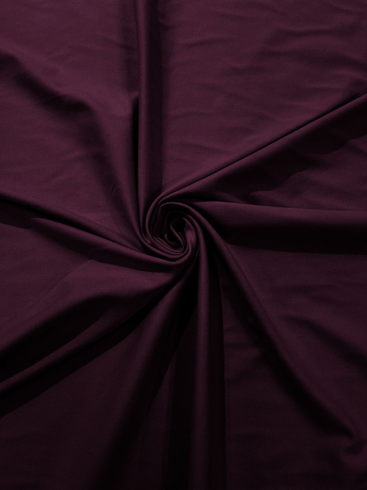 Ponte De Roma Polyester Rayon Spandex Fabric - Solid Color, 320 GSM Knit, Sold By The Yard (1 Yard)