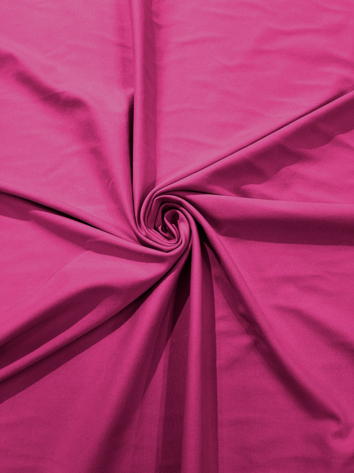 Ponte De Roma Polyester Rayon Spandex Fabric - Solid Color, 320 GSM Knit, Sold By The Yard (1 Yard)
