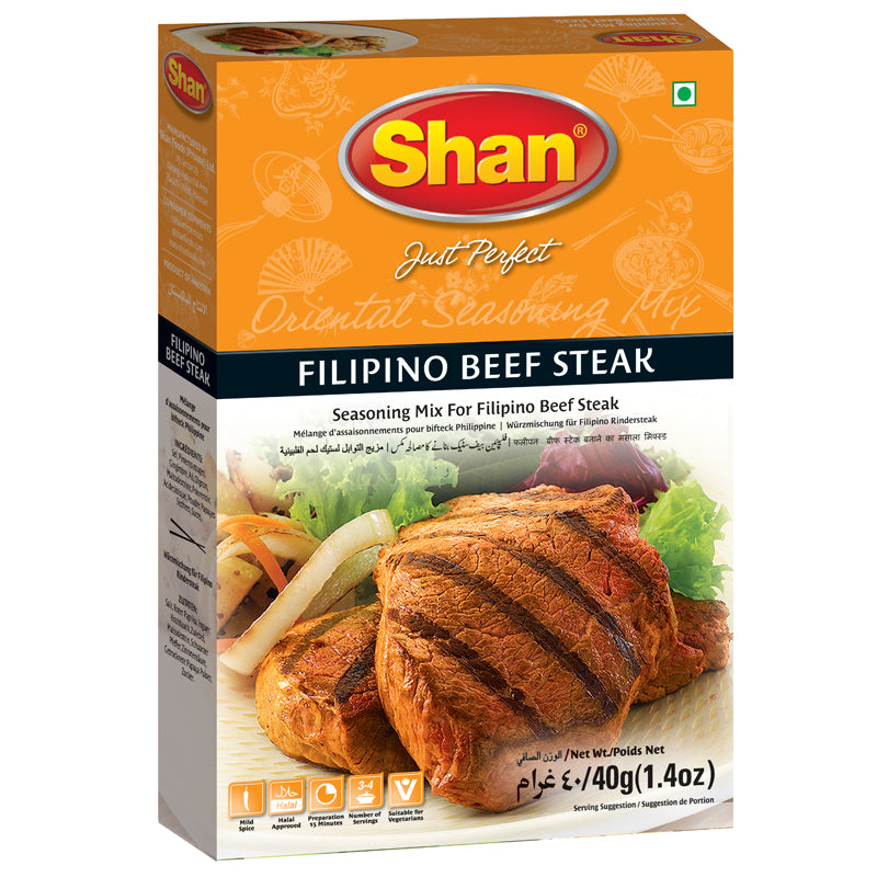 Shan Filipino Beef Steak Masala 40 Gm