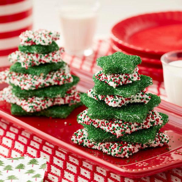 Wilton Christmas Tree Gingerbread Cookie Cutter Kit, 15-Piece 3D