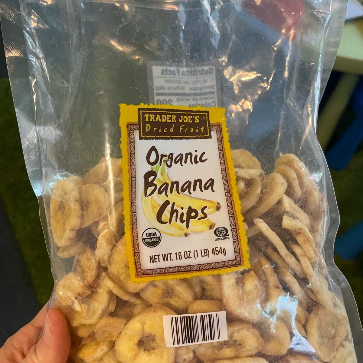 Organic Banana Chips 16 oz