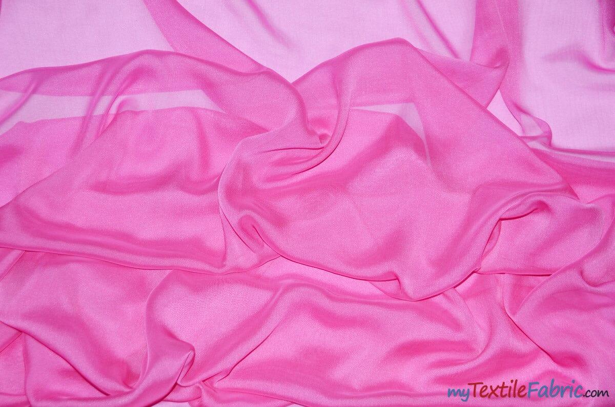 Two Tone Chiffon Polyester Fabric - Iridescent Sheer, 58/60" Width, Multiple Colors (Yards, Bolts, Sample Swatch)