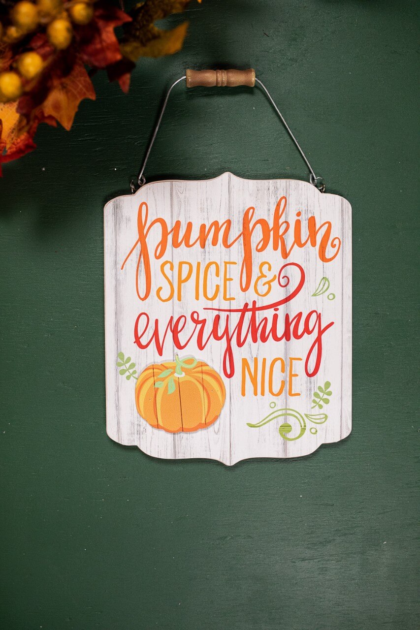 Pumpkin Spice Decor