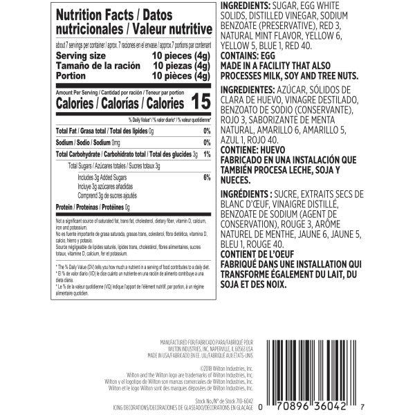 Wilton Happy Birthday Letters and Numbers Icing Decorations, 68-Count