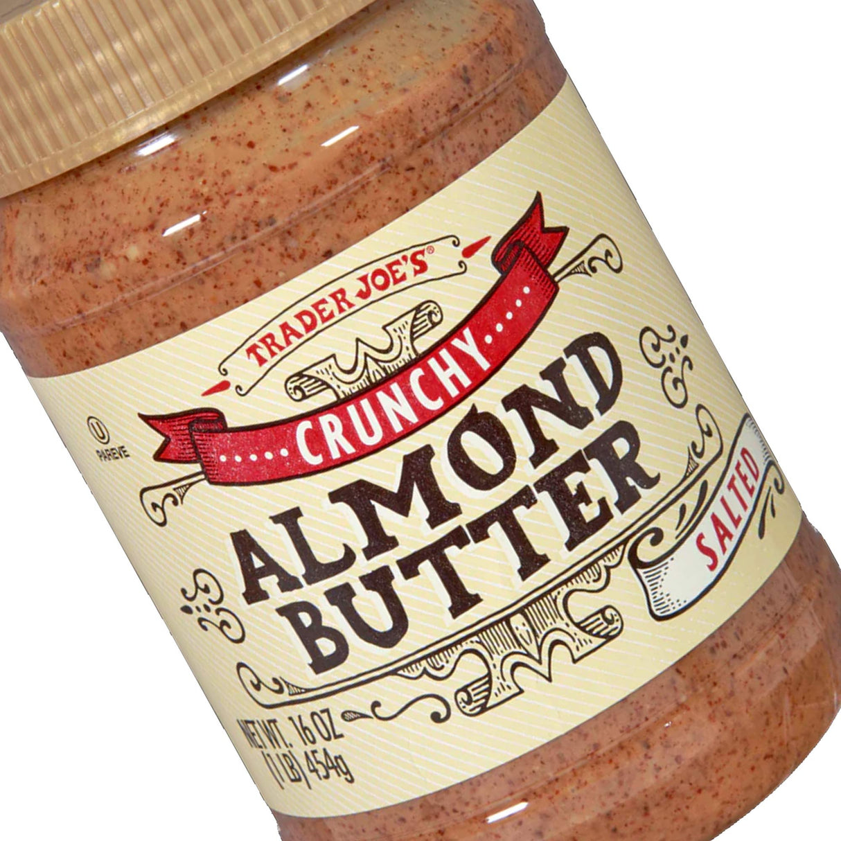 Crunchy Almond Butter Salted 16 Oz