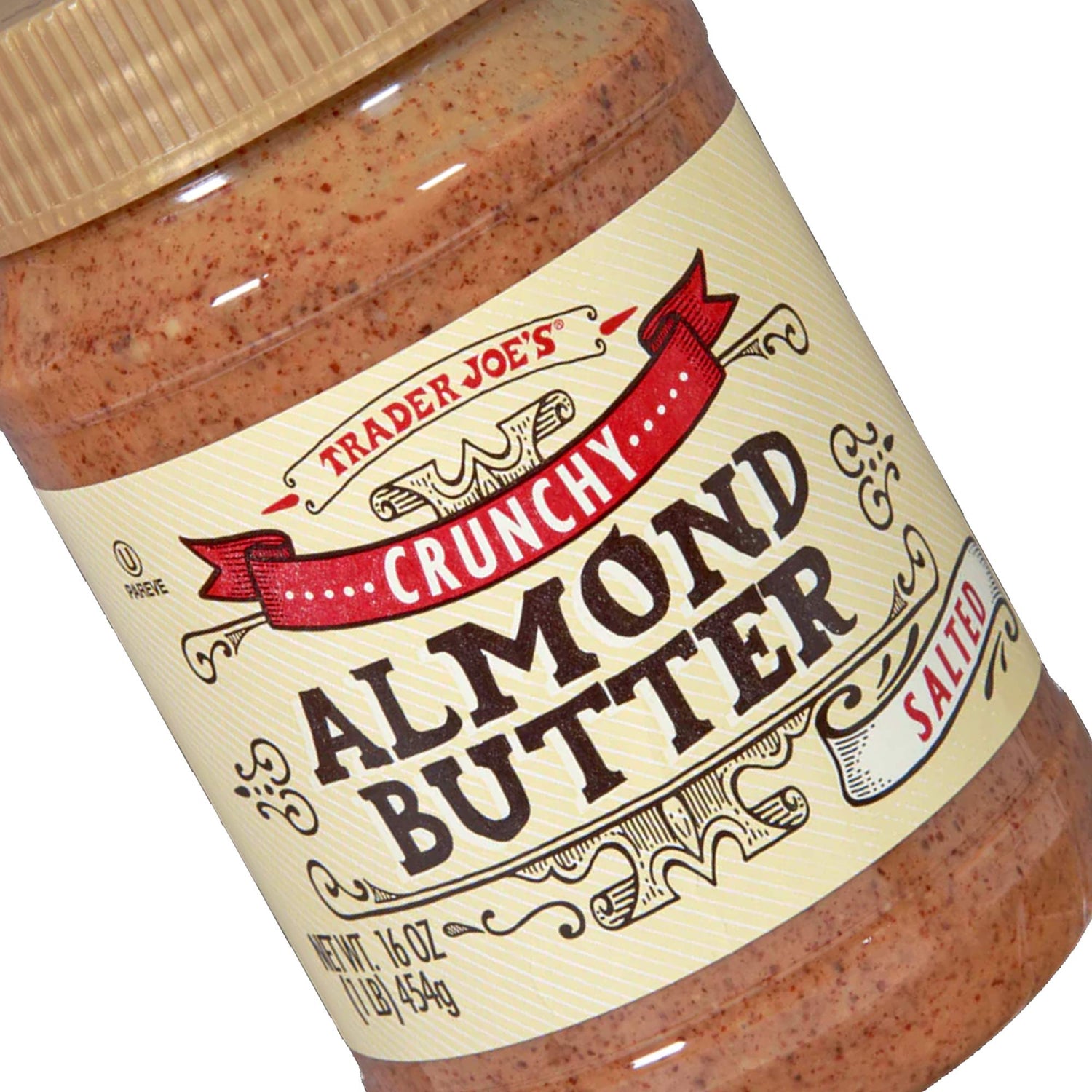 Crunchy Almond Butter Salted 16 Oz